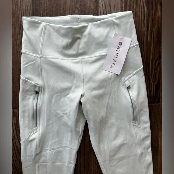 Athleta Rainier Tight Light Mint High-Waist Performance Leggings - Picture 6 of 10